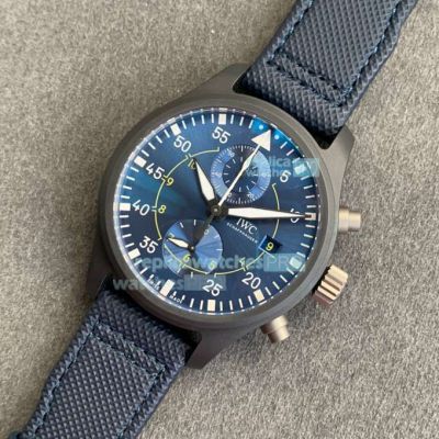 ZF Factory IWC Big Pilot Top Gun Replica Miramar Watch Blue Dial